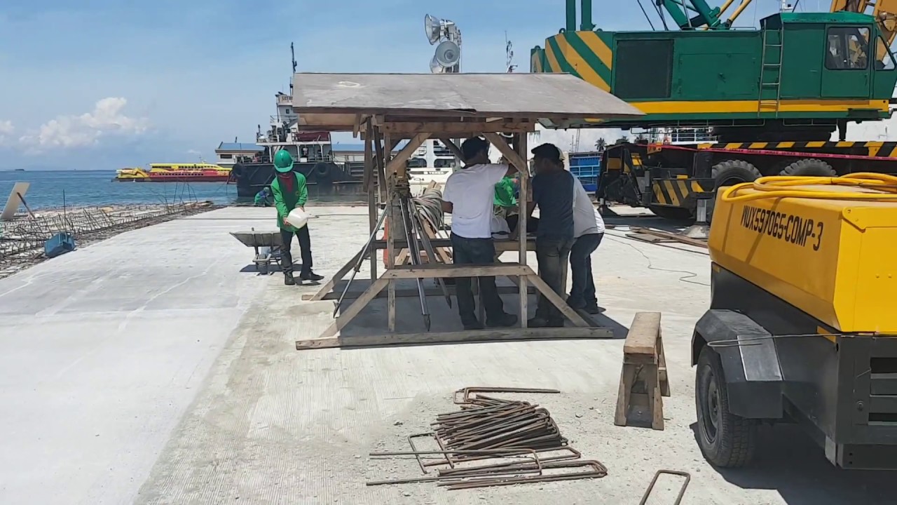 Spiral Steel Steel Pipes by Mer Lion Metals for Cebu Port upgrading project