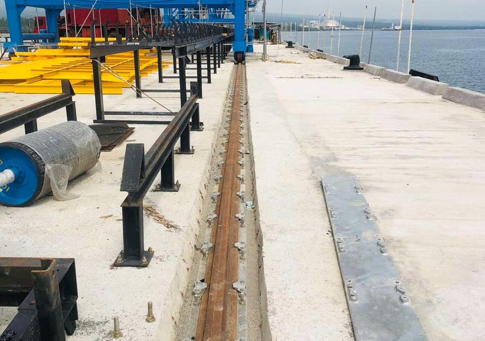 Rail Welding and Installation at Oro Cement