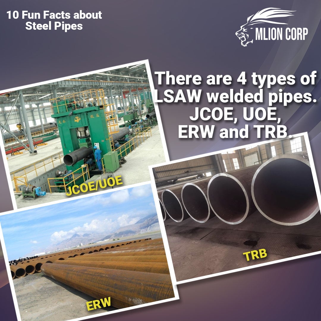 10 Fun Facts about Steel Pipes MLION CORPORATION