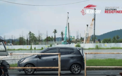 Mlion Corporation introduced MHZ sheet piles in Leyte